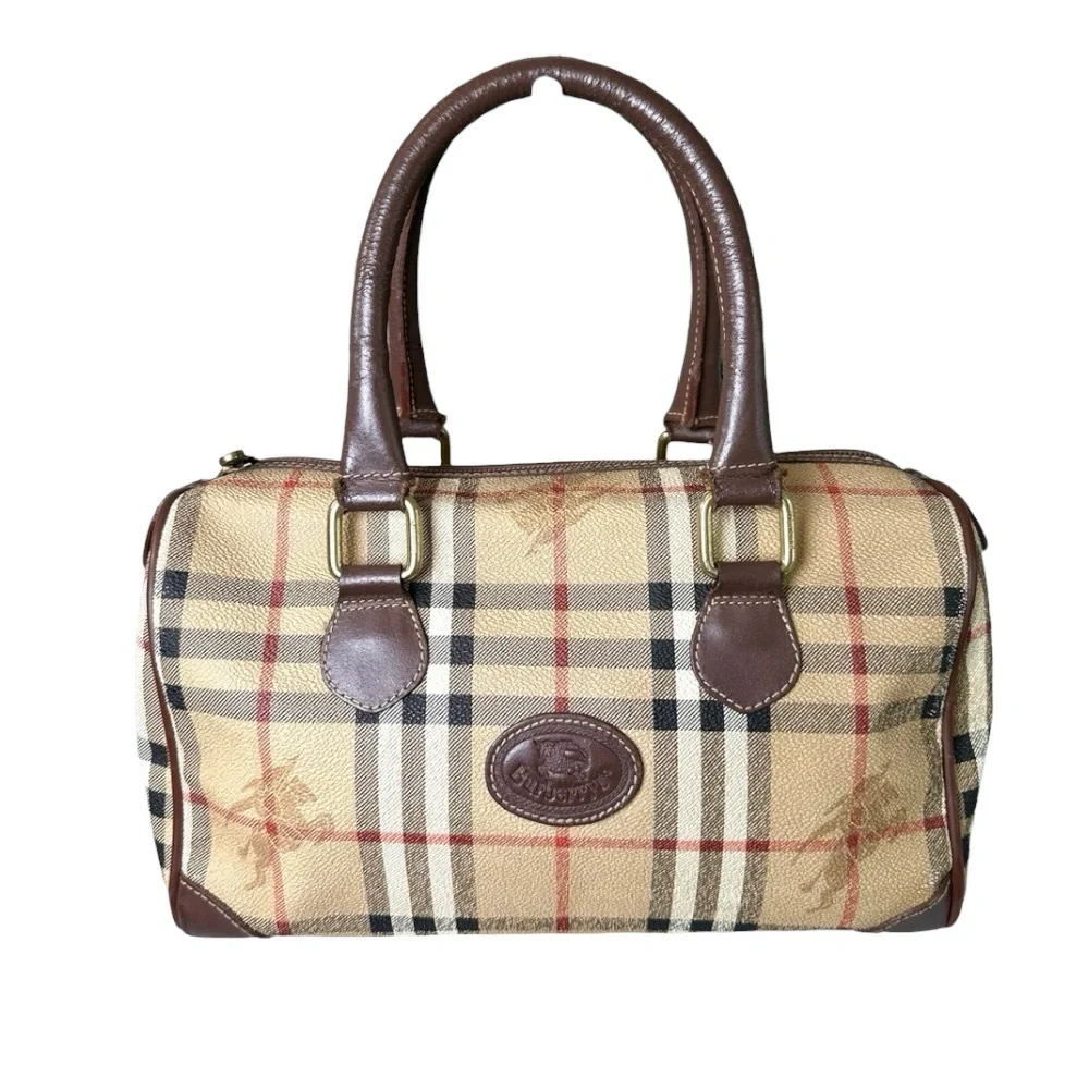 ❤️Vintage Burberrys Boston Bag - Picture 1 of 15